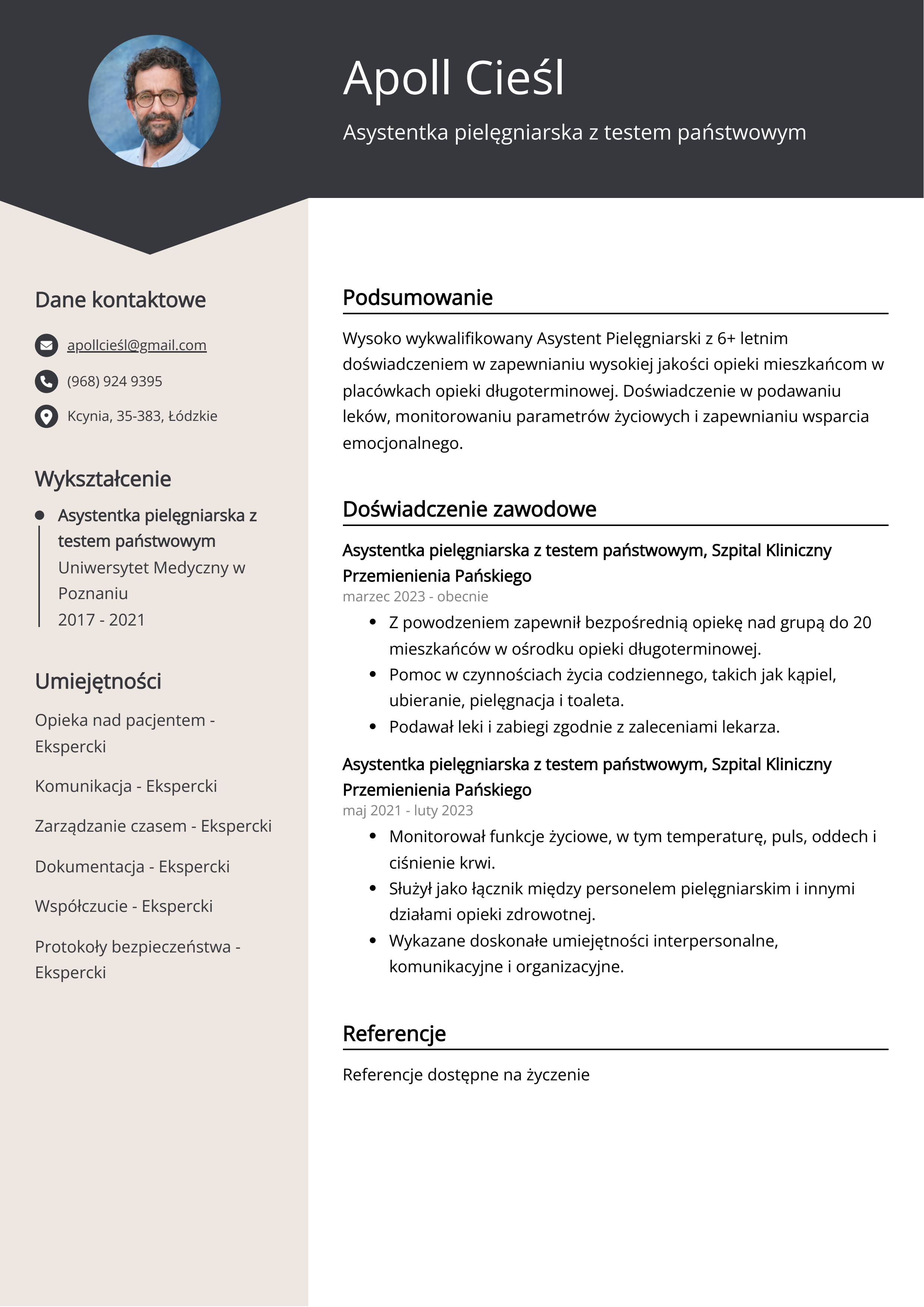 Tworzenie CV