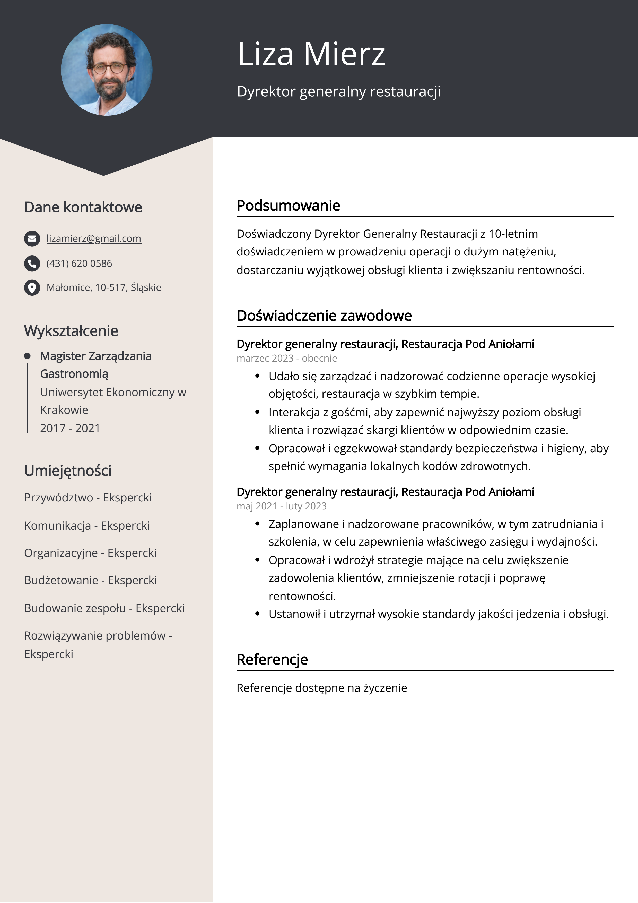 Tworzenie CV