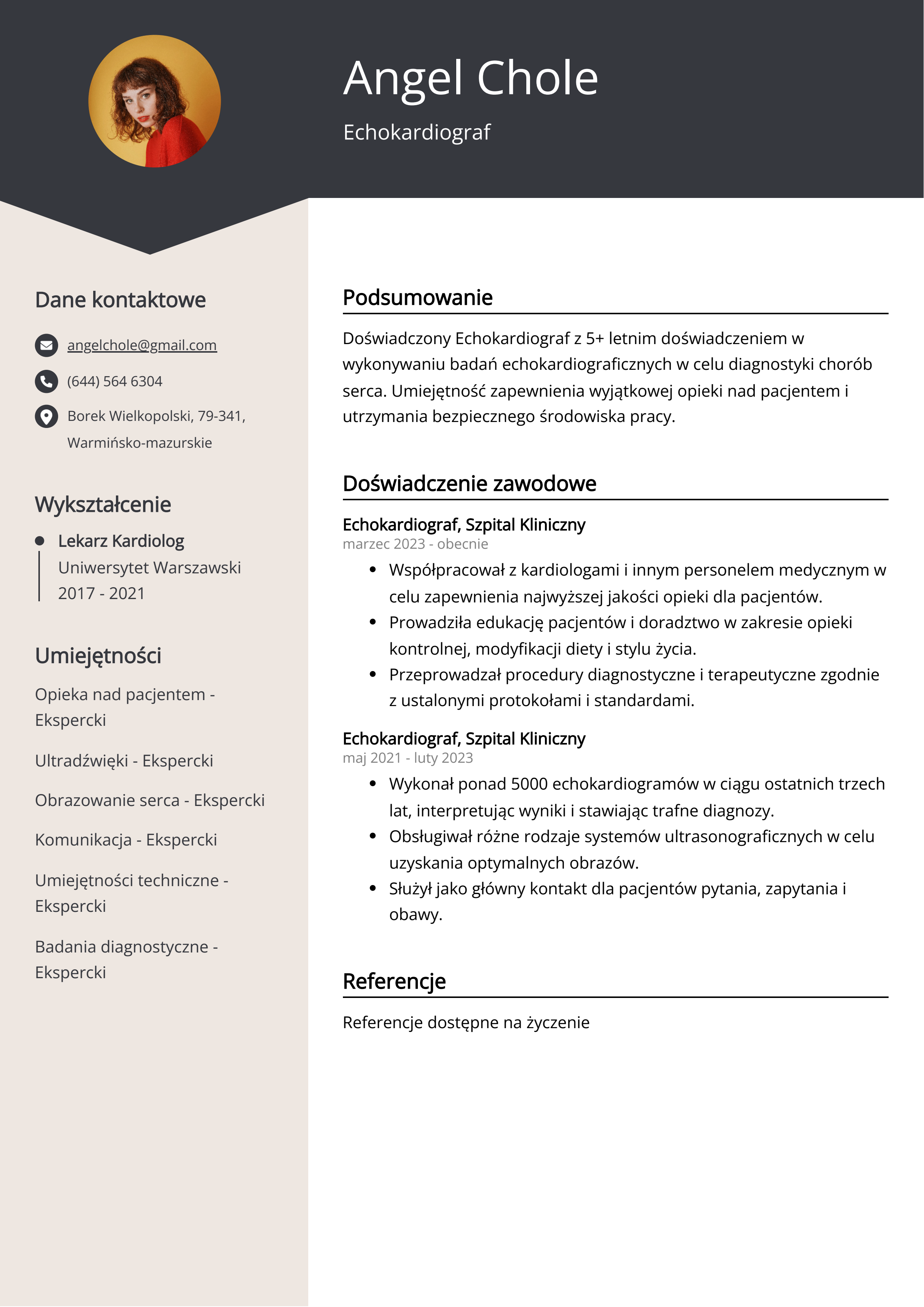 Tworzenie CV