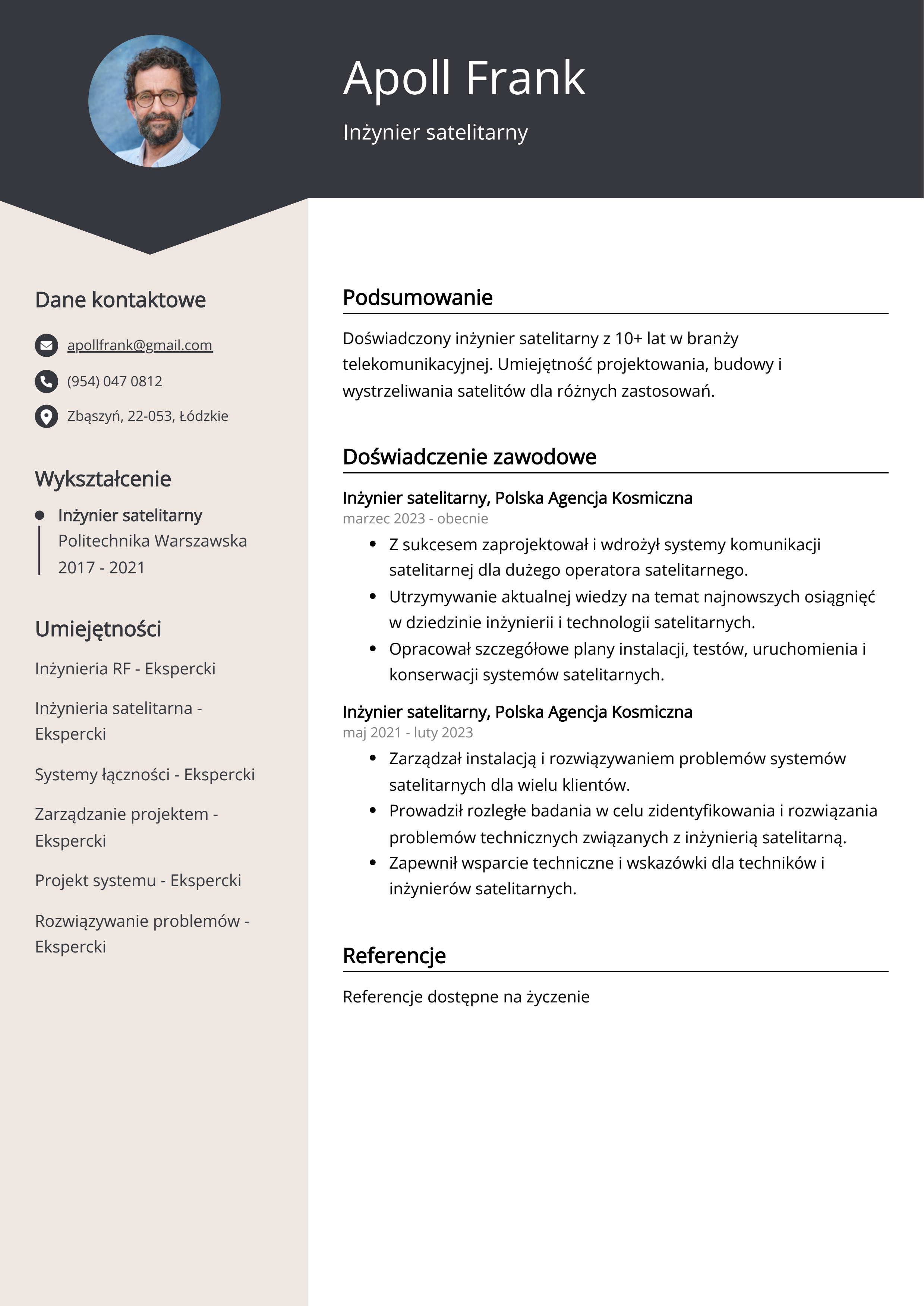 Tworzenie CV