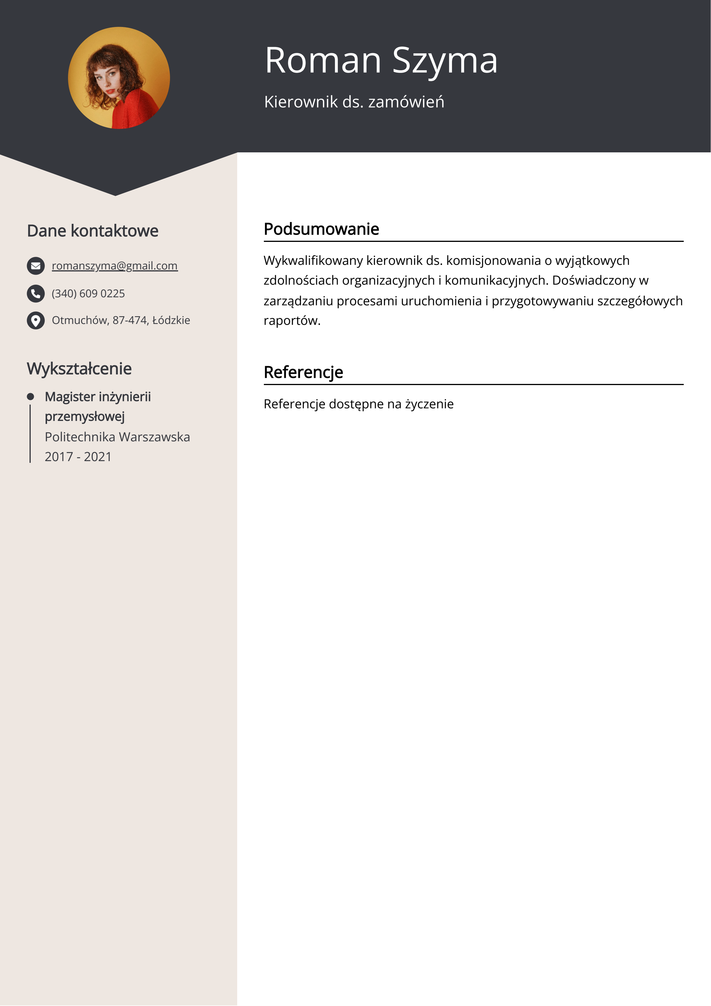 Tworzenie CV