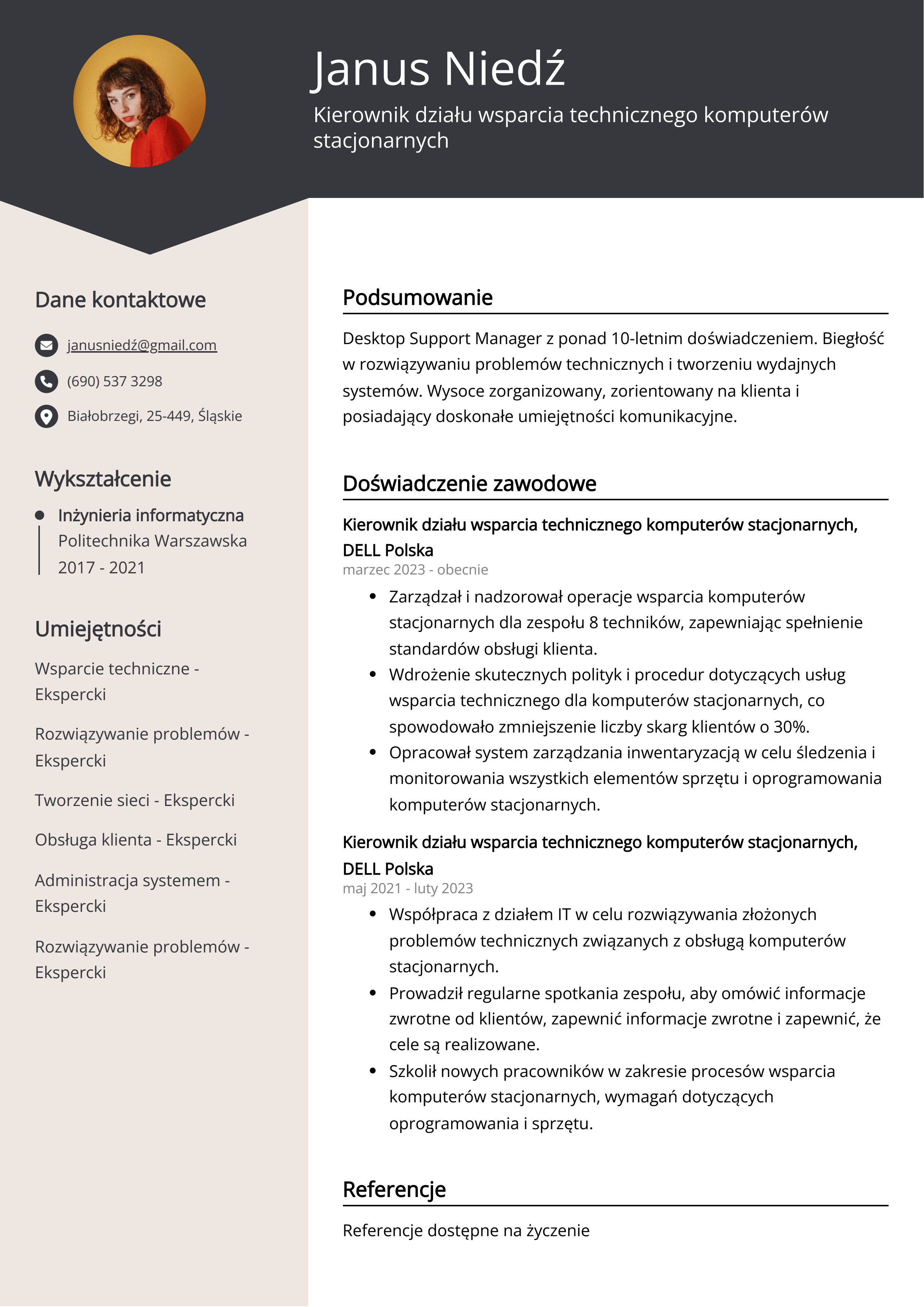 Tworzenie CV