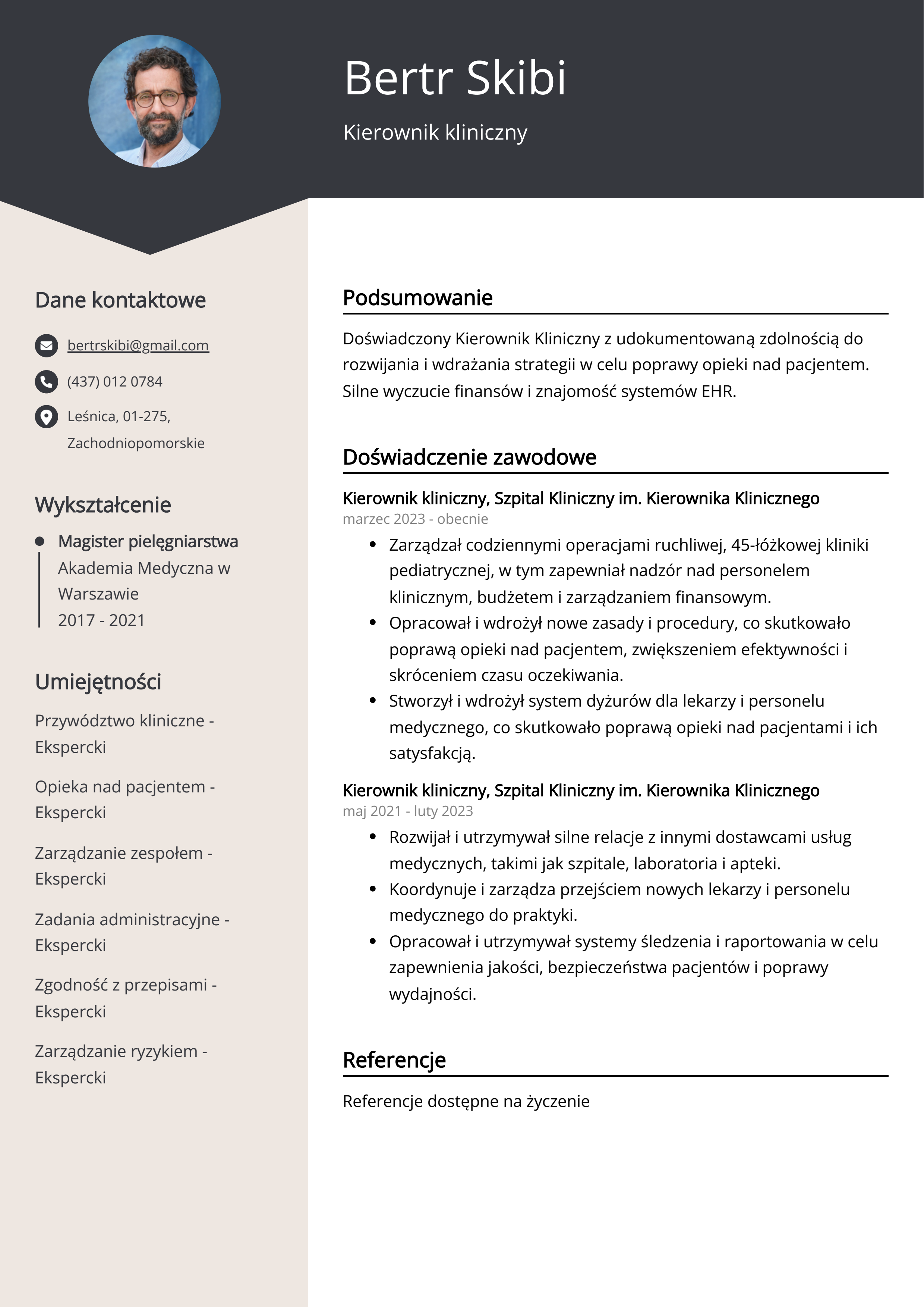 Tworzenie CV