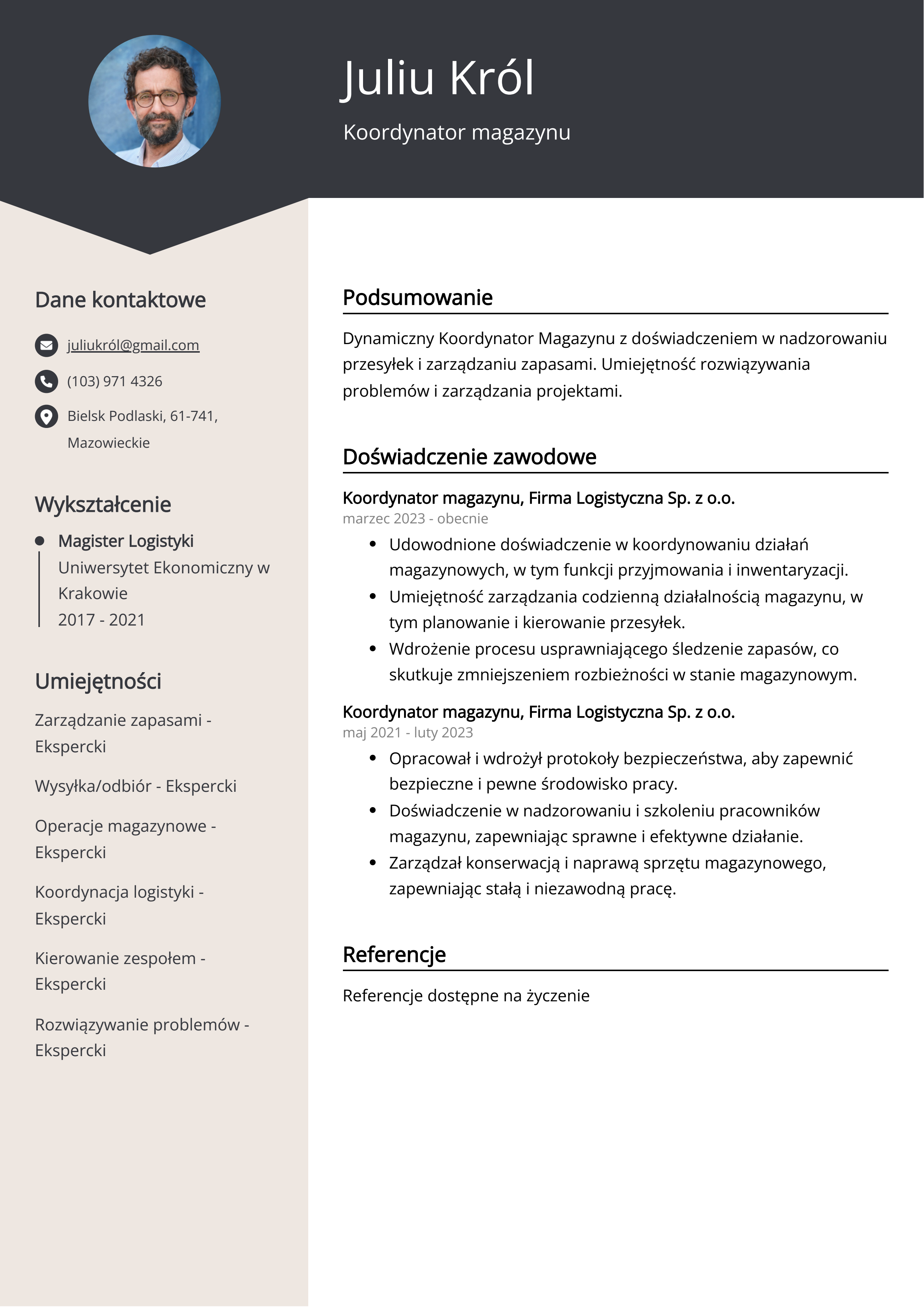 Tworzenie CV