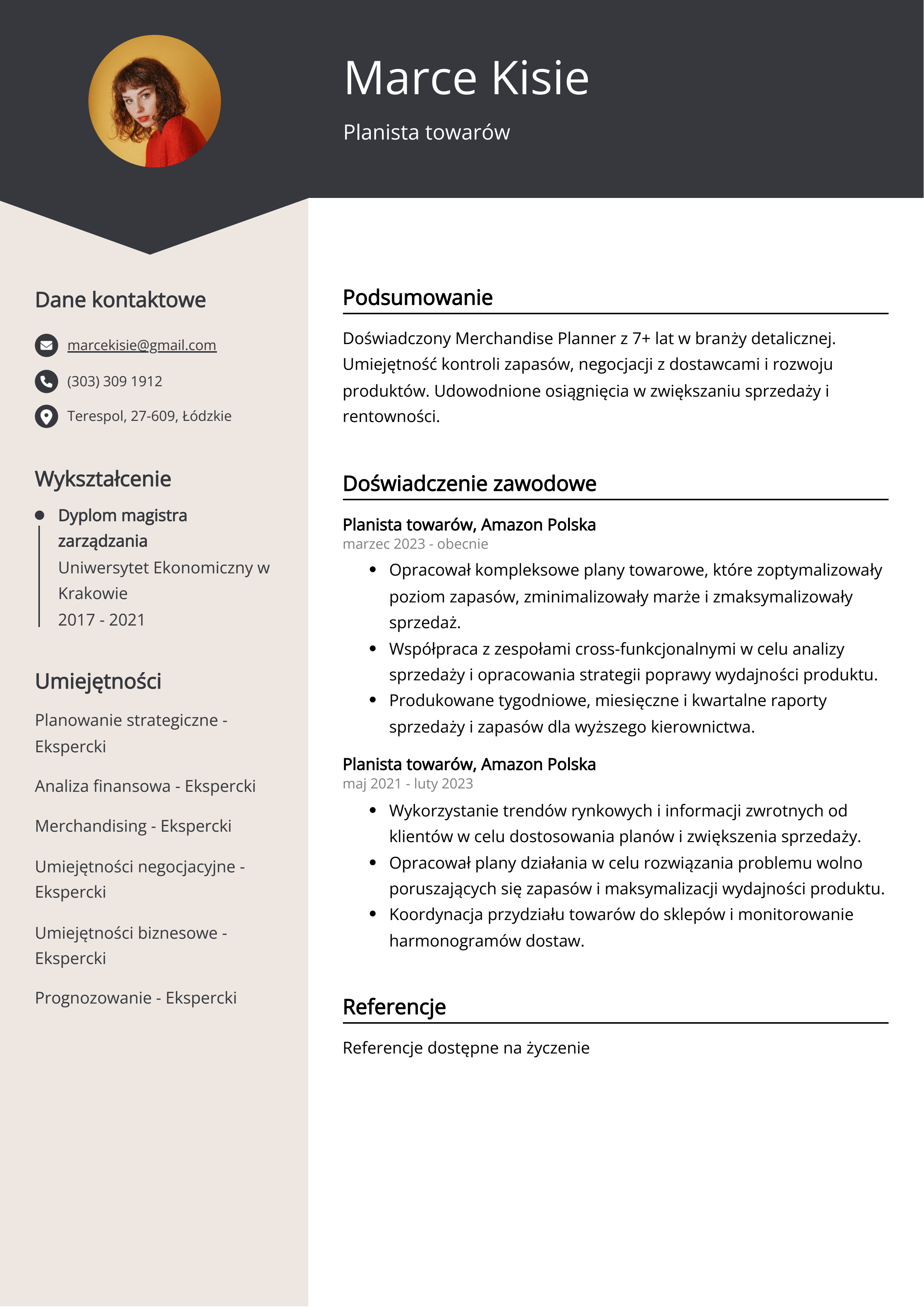 Tworzenie CV