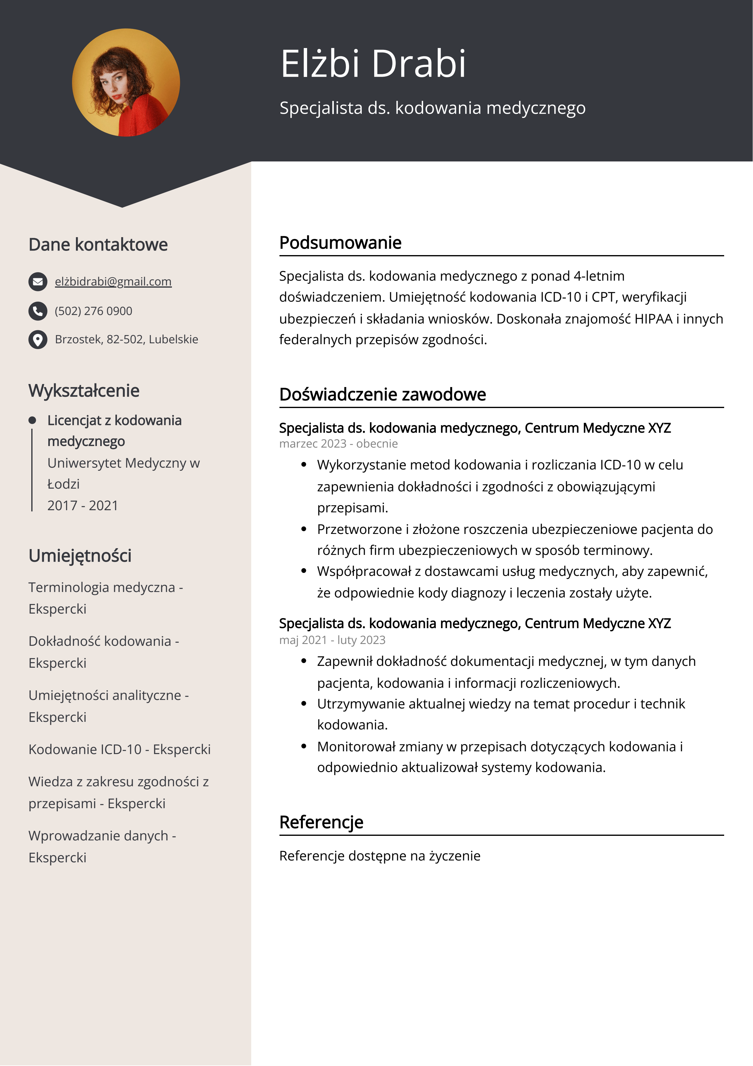 Tworzenie CV