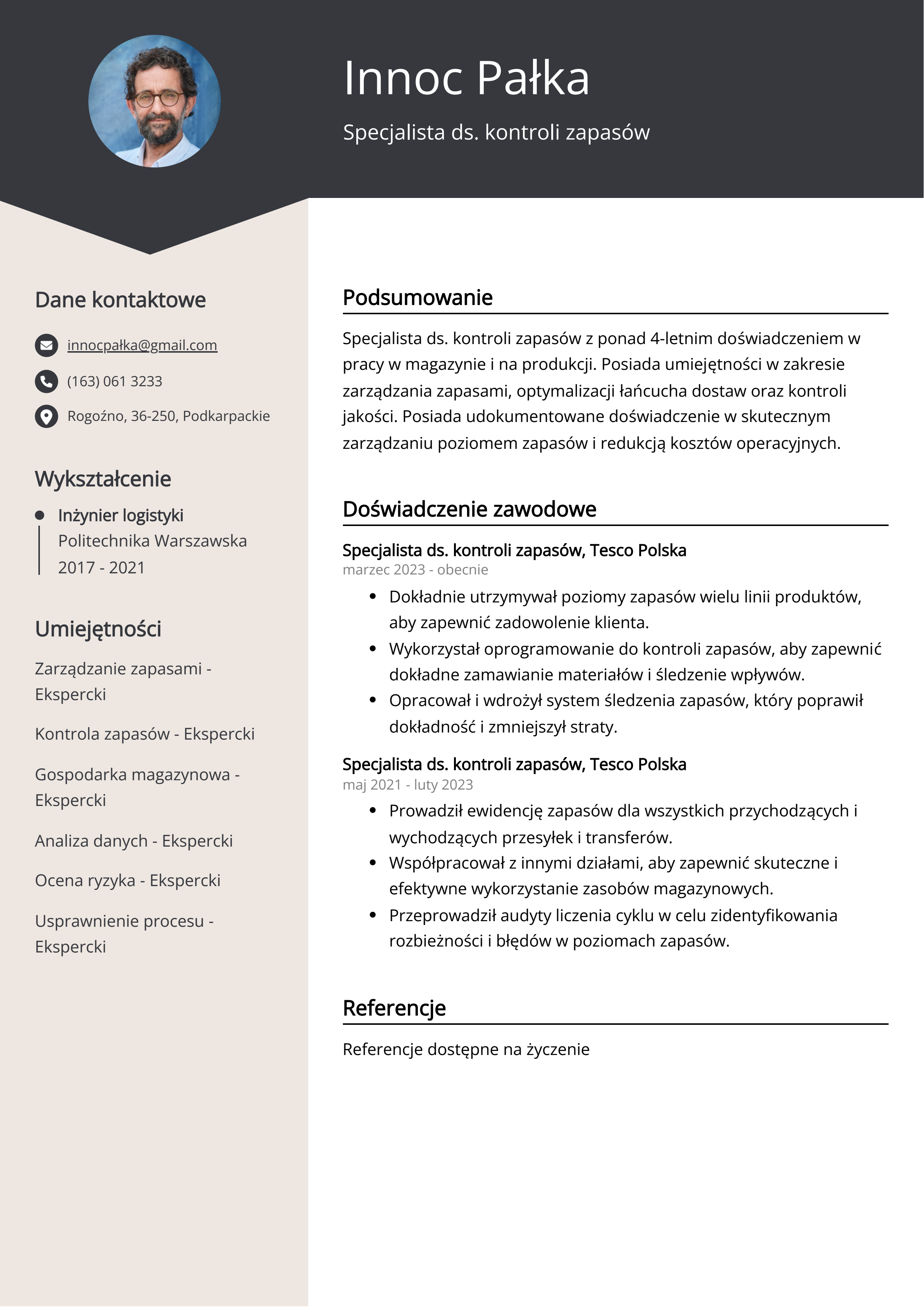 Tworzenie CV