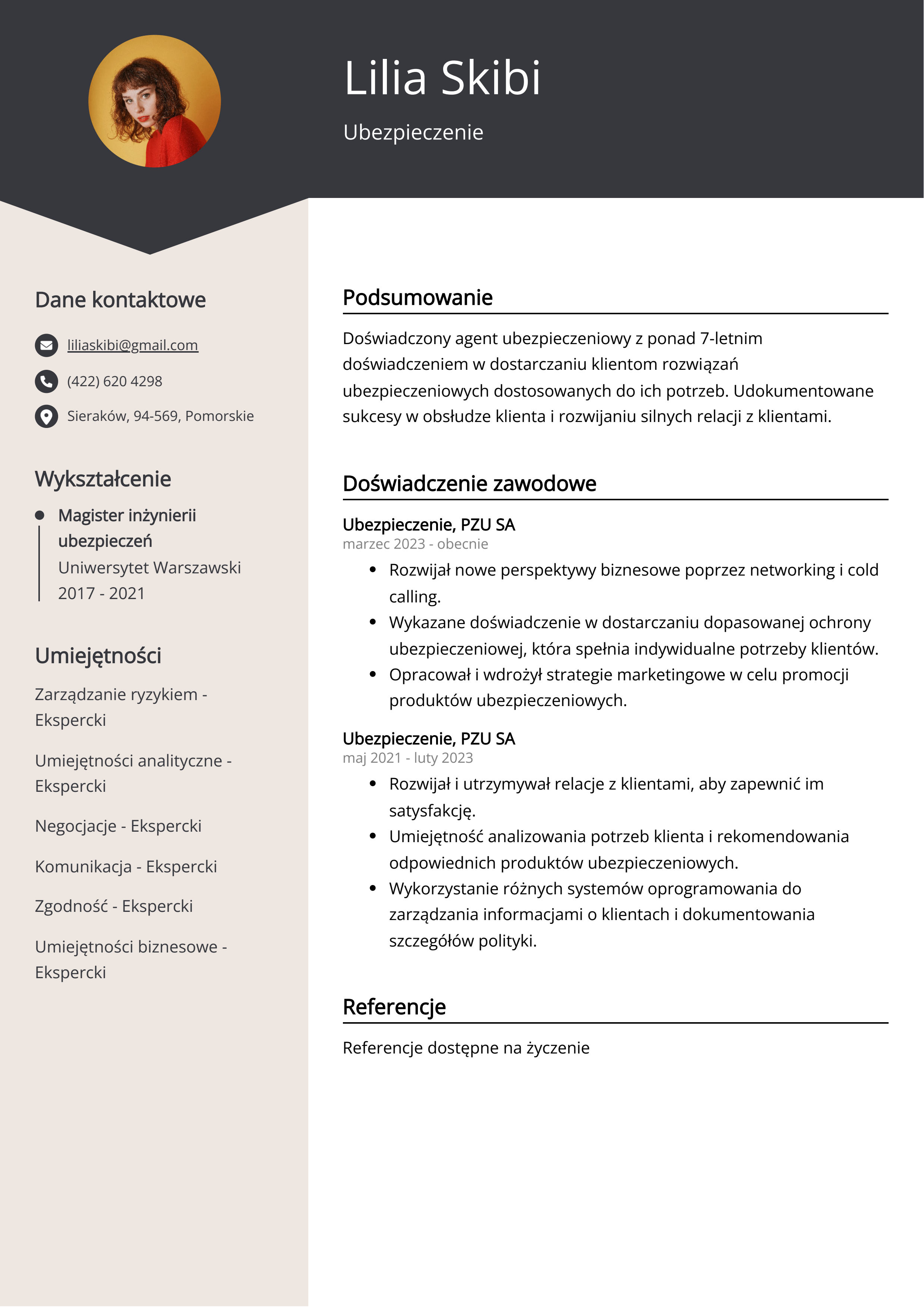 Tworzenie CV